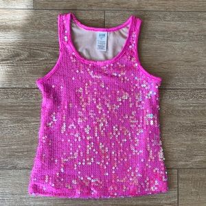 Hot Pink Dance Tank for Girls